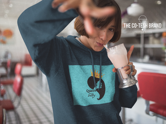 Queen Petty-The Rosie-Unisex Hoodie by Co-Tesh