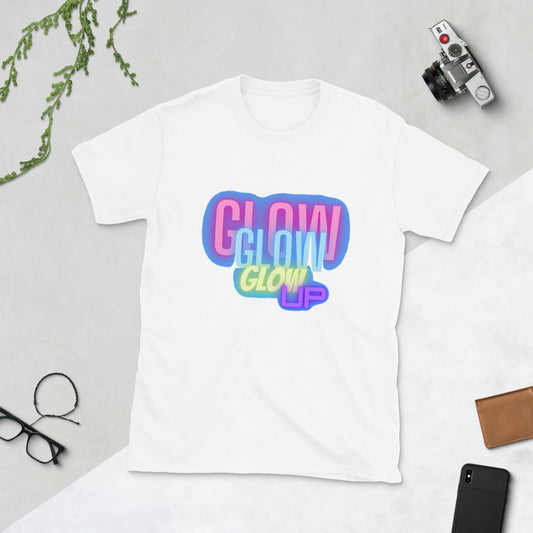 Glow Up 2-Short-Sleeve Unisex T-Shirt by CoTesh