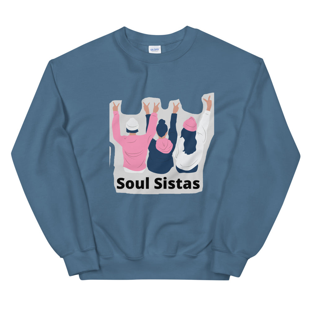 Soul Sistas-Unisex Sweatshirt by Co-Tesh