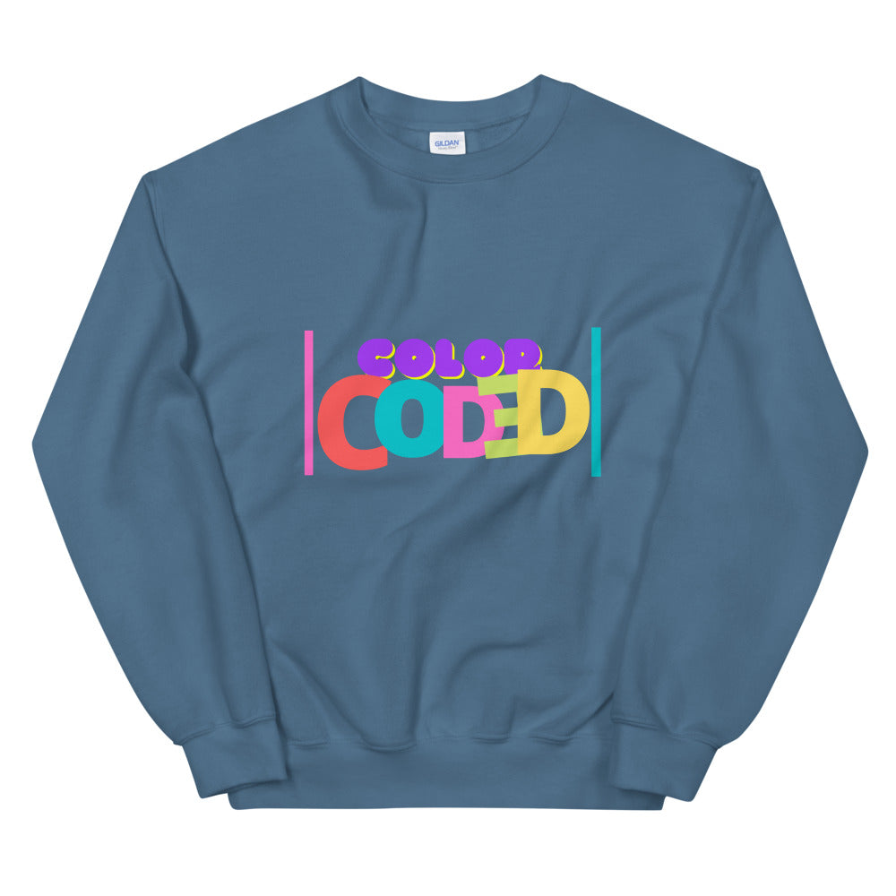 Color Coded-Unisex Sweatshirt by Co-Tesh