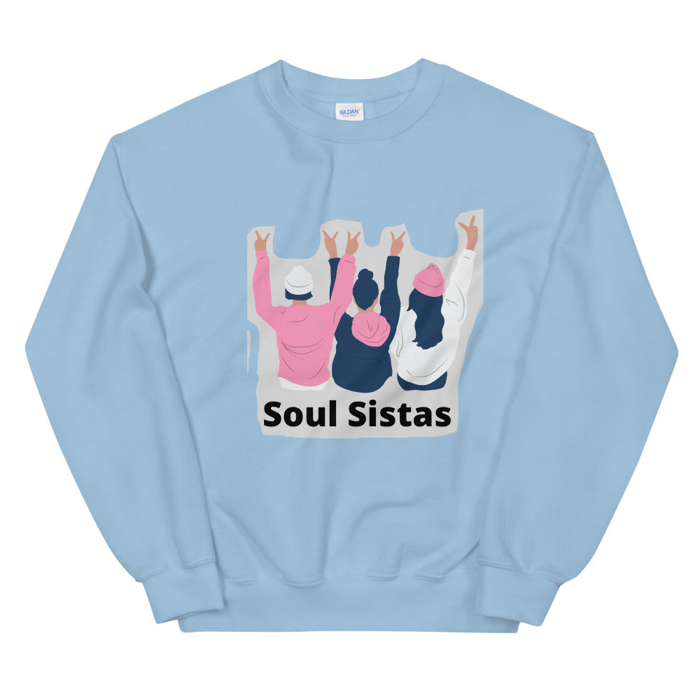 Soul Sistas-Unisex Sweatshirt by Co-Tesh