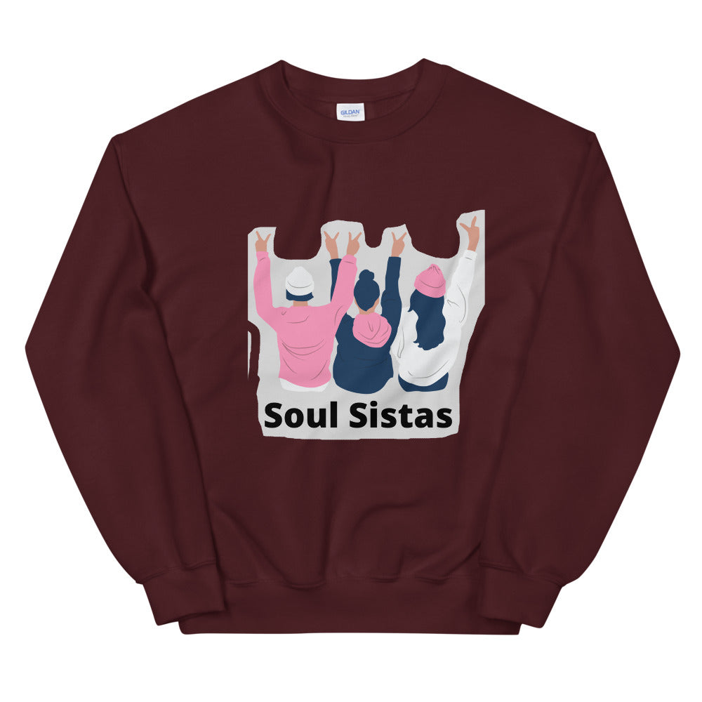 Soul Sistas-Unisex Sweatshirt by Co-Tesh