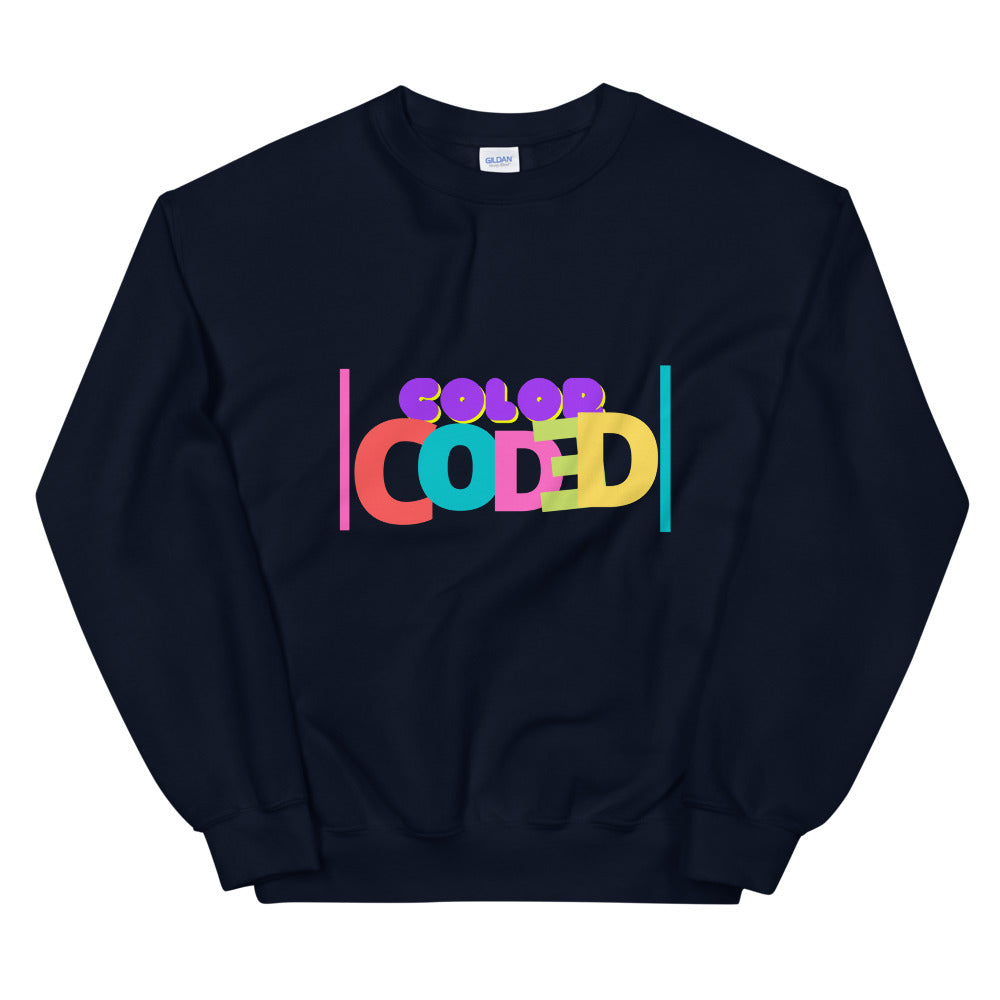 Color Coded-Unisex Sweatshirt by Co-Tesh