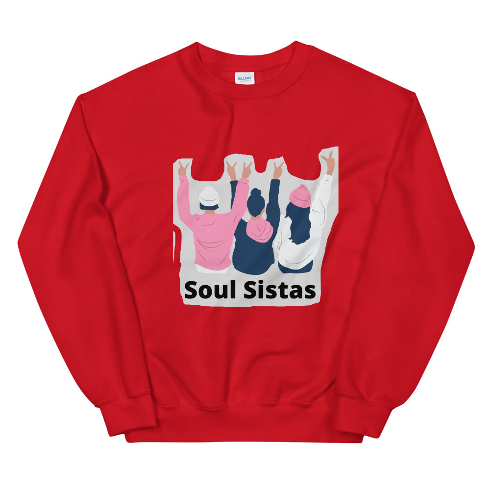 Soul Sistas-Unisex Sweatshirt by Co-Tesh