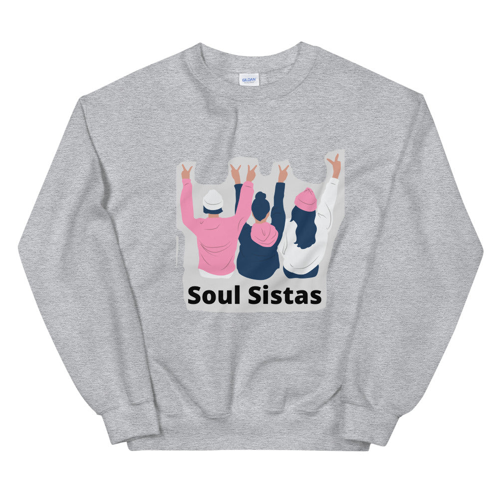 Soul Sistas-Unisex Sweatshirt by Co-Tesh