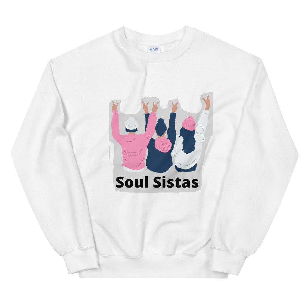 Soul Sistas-Unisex Sweatshirt by Co-Tesh