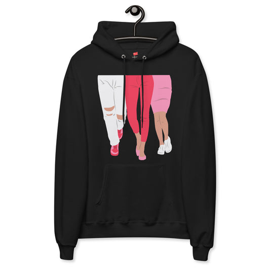 Legs Unisex fleece hoodie