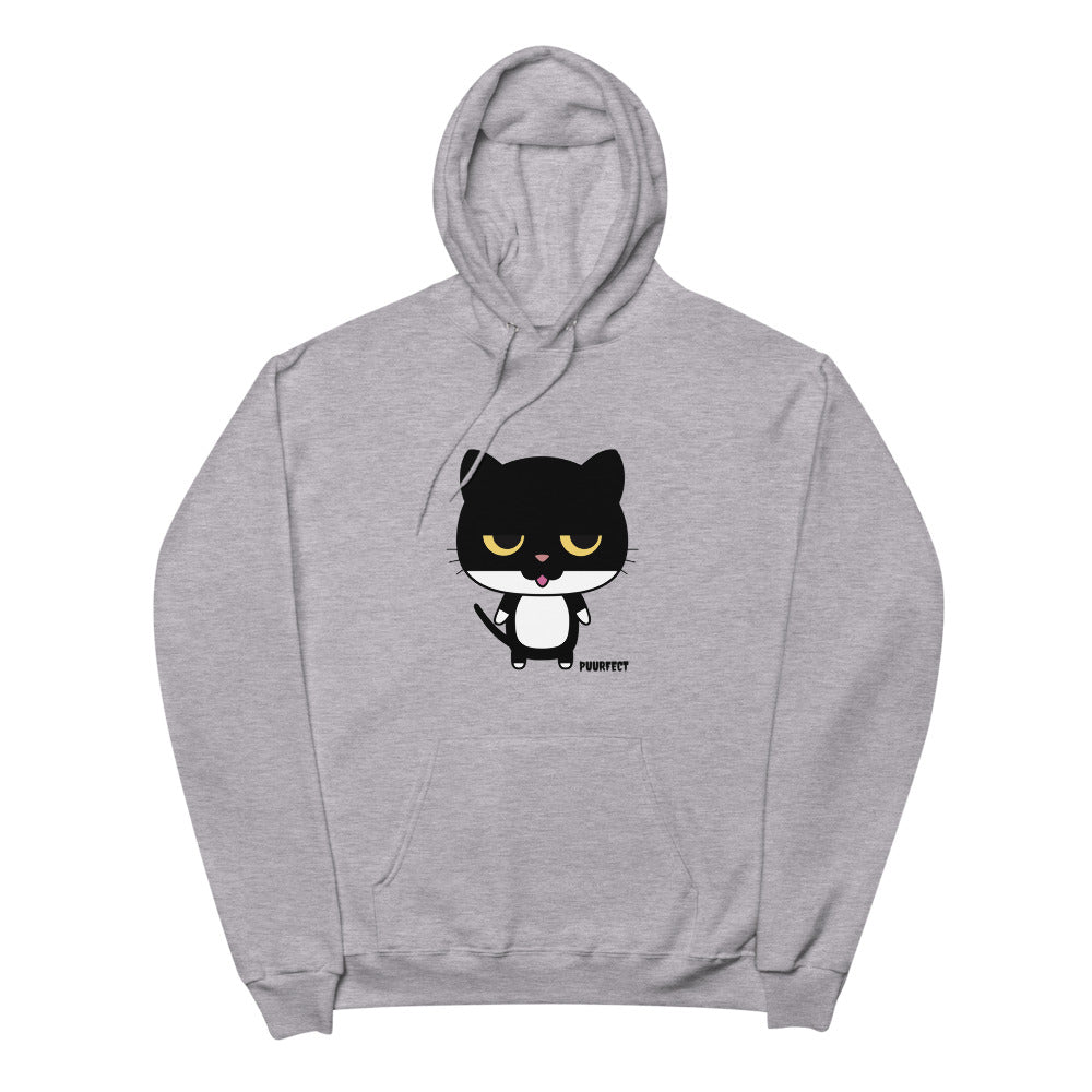 Purrfect Unisex fleece hoodie