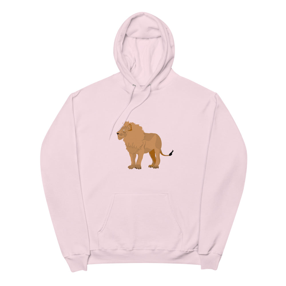 lion Unisex fleece hoodie