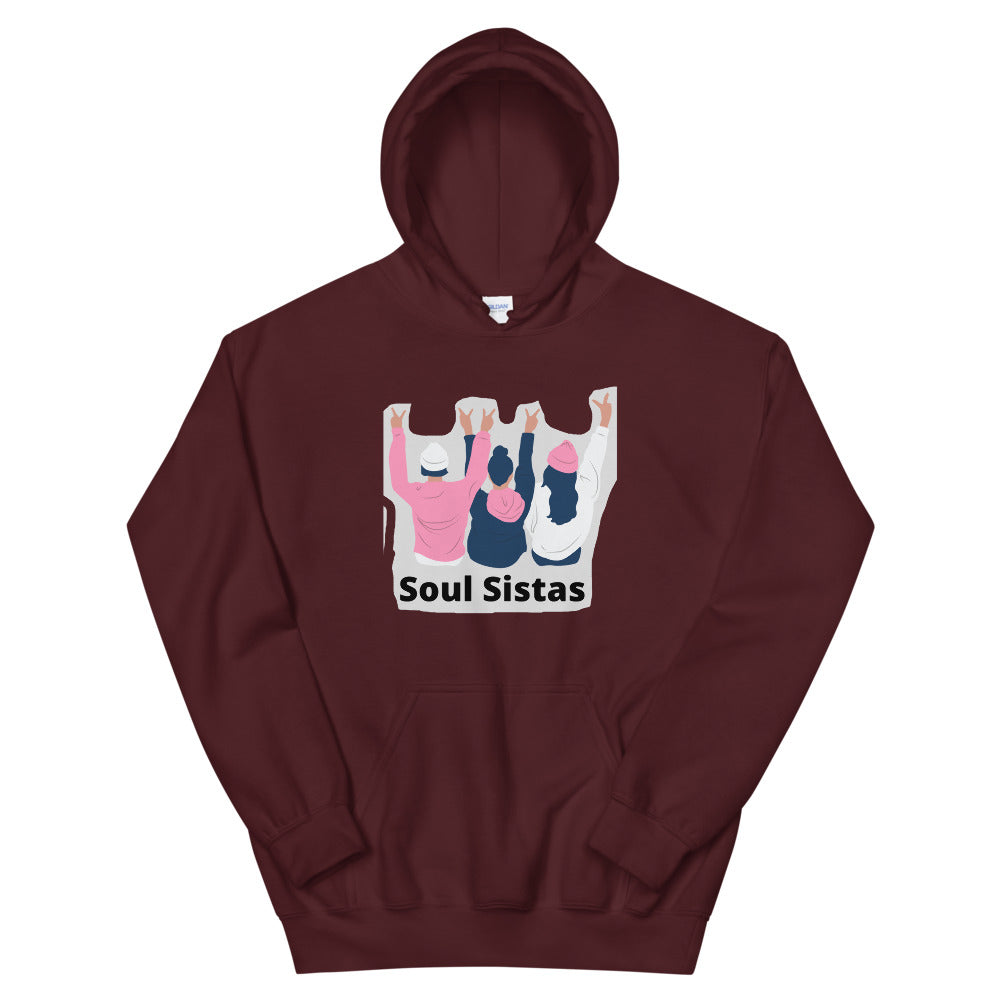 Soul Sistas-Unisex Hoodie by Co-Tesh