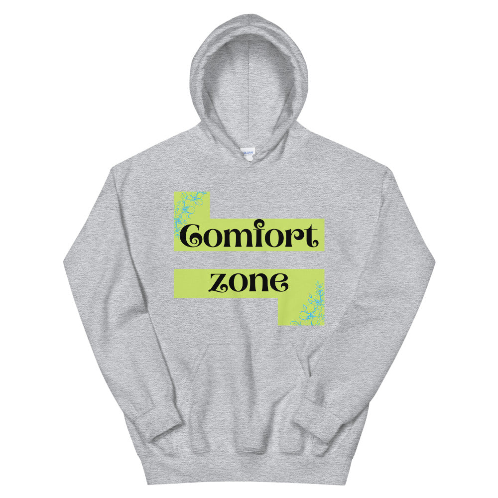 Comfort Zone-Unisex Hoodie by Co-Tesh