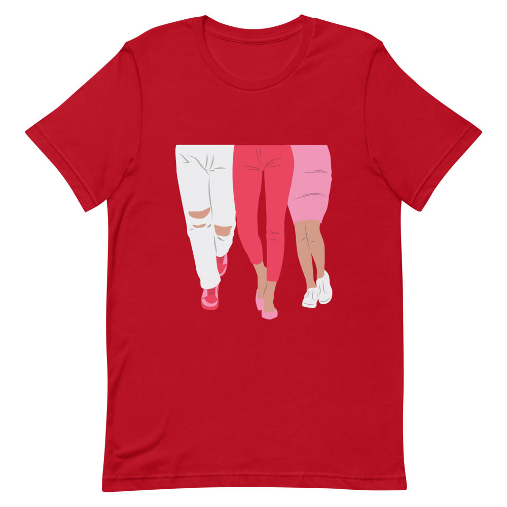 legs Short-Sleeve Unisex T-Shirt