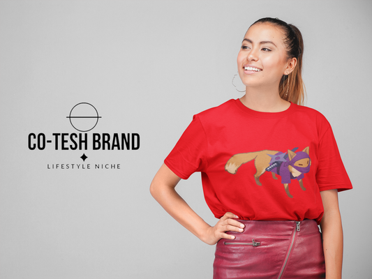 Foxy Purple Short-Sleeve Unisex T-Shirt